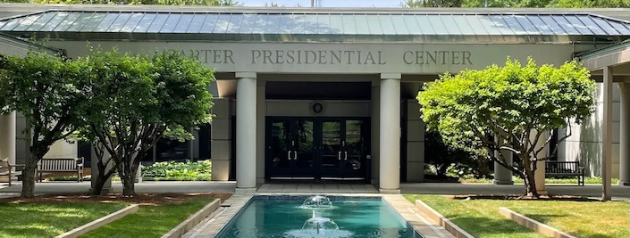 Exterior of the Carter Center